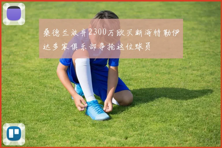 桑德兰放弃2300万欧买断海特勒伊达多家俱乐部争抢这位球员